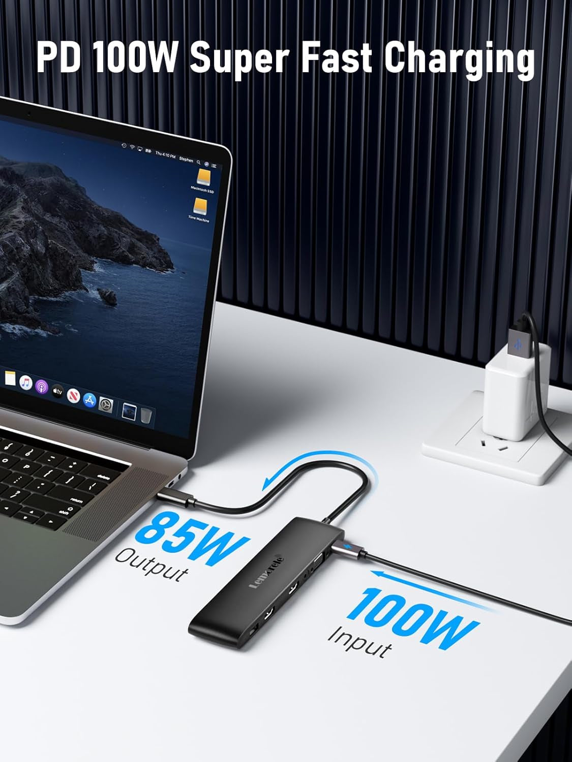 12 in 1 Laptop USB C Docking Station Dual Monitor Multiport Adapter HDMI Dock Triple Display with 2HDMI,VGA,4 10Gbps USB 3.1/2.0,USB C 3.1,PD,SD/TF,3.5MM for Hp,Surface,Macbook Laptops