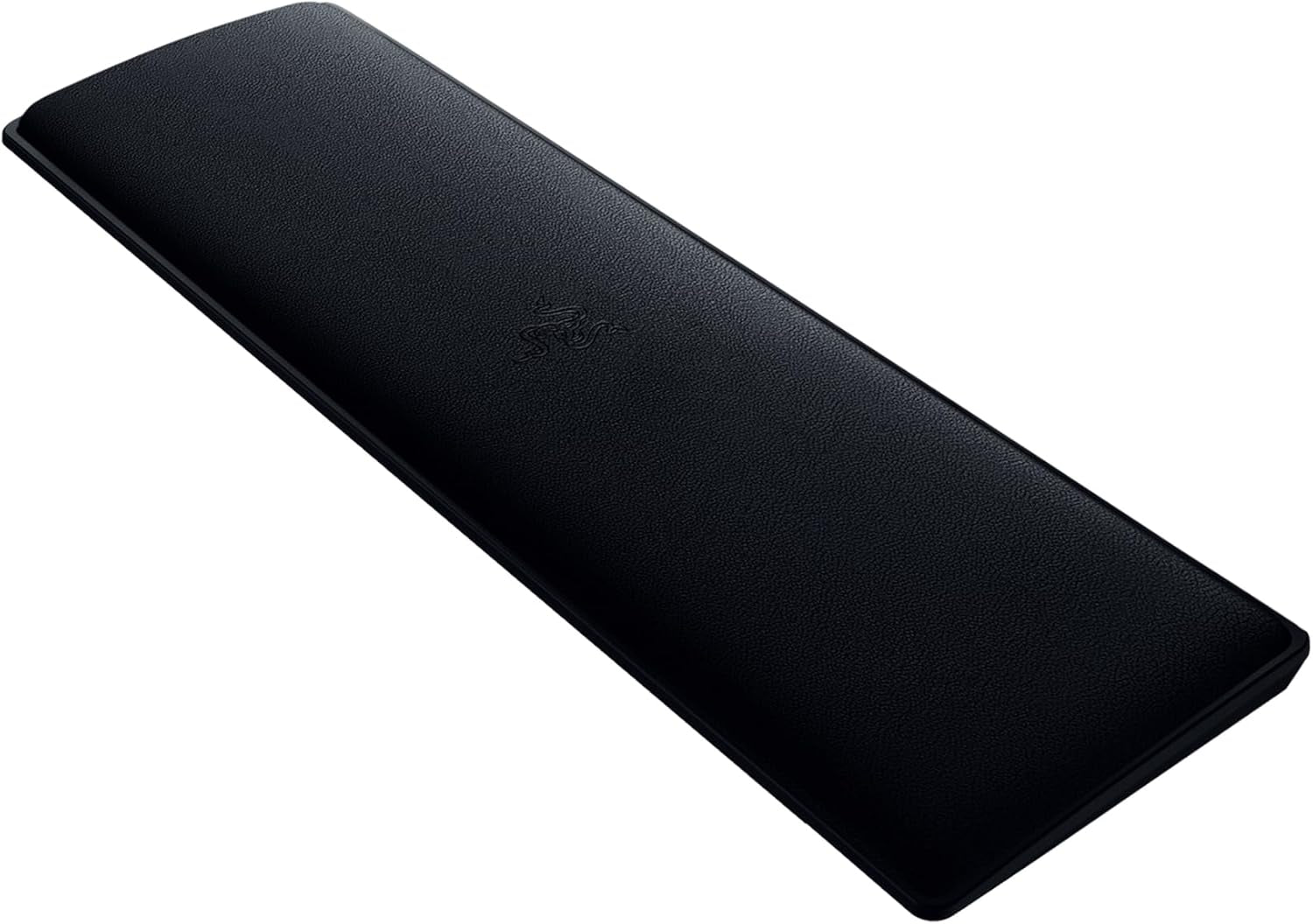 Ergonomic Wrist Rest Tenkeyless - Ergonomic Leatherette Keyboard Wrist Rest (Plush Leatherette Cushion, Anti-Slip Rubber Feet, Compatible with Tenkeyless Keyboards) Black