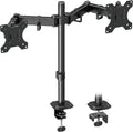 Dual Monitor Stand, Adjustable Monitor Arm Desk Mount for 13-32 Inch Screens, Double Arm with Tilt Swivel Rotate, VESA: 75X75Mm & 100X100Mm, EU0002