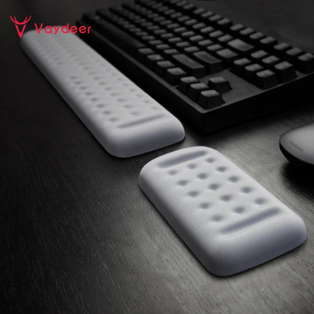 Wrist Rest Memory Foam Hand Palm Rest Support for Typing and Wrist Pain Relief and Repair