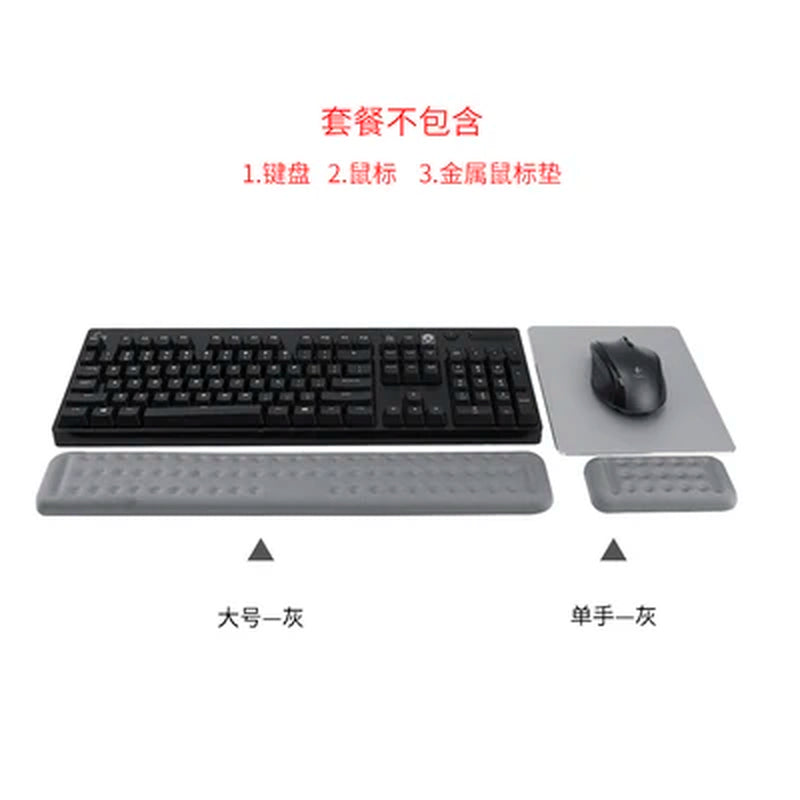 Wrist Rest Memory Foam Hand Palm Rest Support for Typing and Wrist Pain Relief and Repair