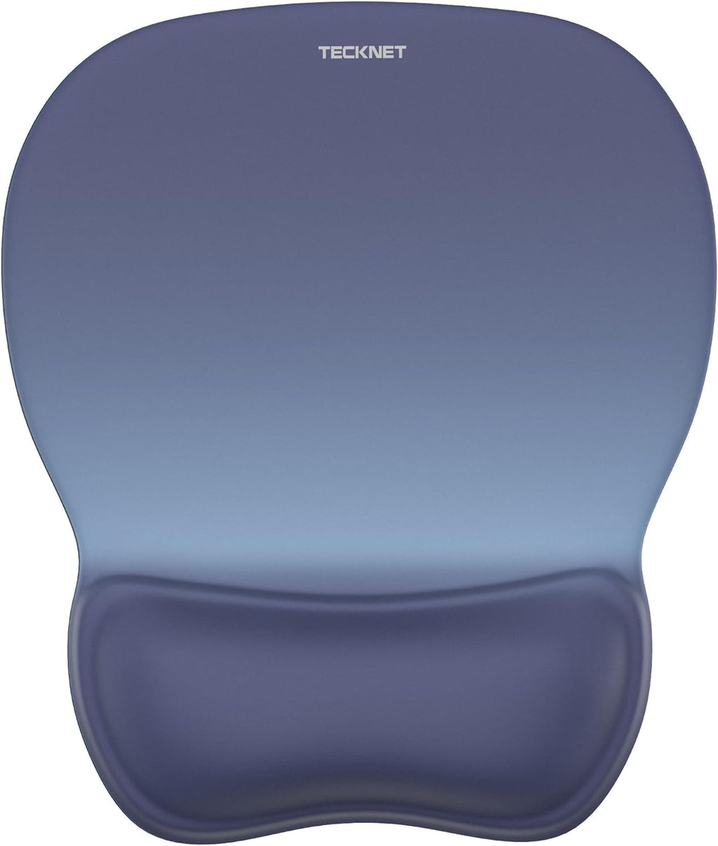 Mouse Mat Wrist Support, Gel Ergonomic Mouse Mat, Mouse Pad Wrist Rest with Non-Slip PU Base, Waterproof Surface Mouse Pad Wrist Support for Computer, Laptop, Office, Home and Travel