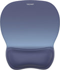 Mouse Mat Wrist Support, Gel Ergonomic Mouse Mat, Mouse Pad Wrist Rest with Non-Slip PU Base, Waterproof Surface Mouse Pad Wrist Support for Computer, Laptop, Office, Home and Travel