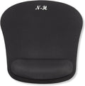 Mouse Mat WRIST SUPPORT Mouse Pad with Wrist Rest Support Mouse Mat with Non-Slip anti Slip PU Base, Comfortable Large Computer Mouse Mat, with Foam Wrist Support