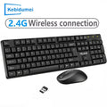2.4Ghz Wireless Keyboard Mouse Set Gaming Keyboard Mouse Kit Tablet Keyboard for Android TV Box Laptop PC Office Accessories